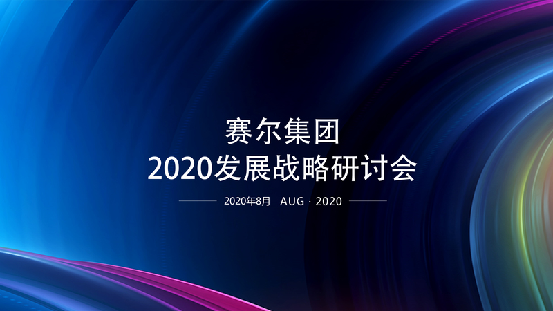 賽爾集團舉辦2020年度發展戰略研討會