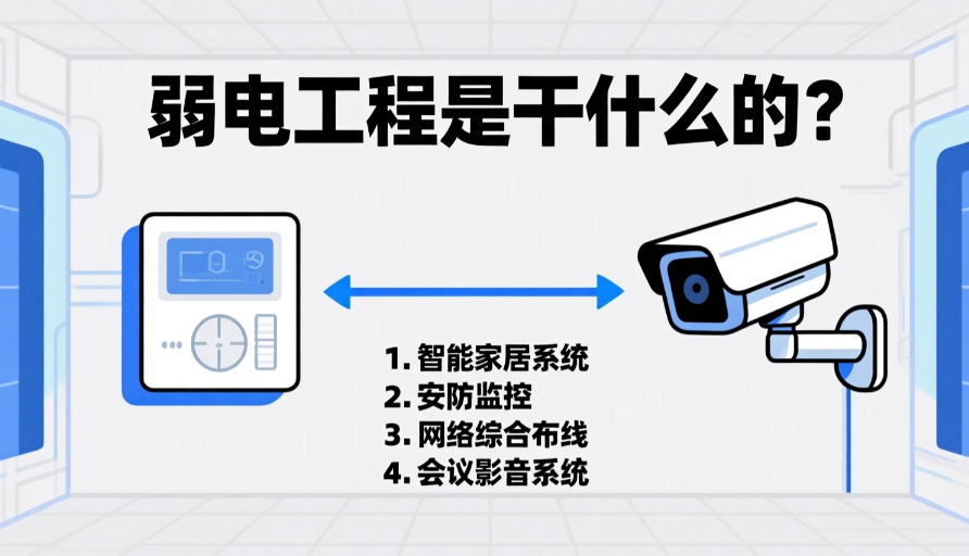 弱電工程是干什么的？弱電系統有哪些？